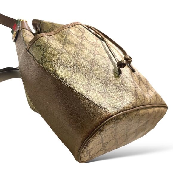 GUCCI Vintage Drawstring Bucket Bag - Picture 12 of 16